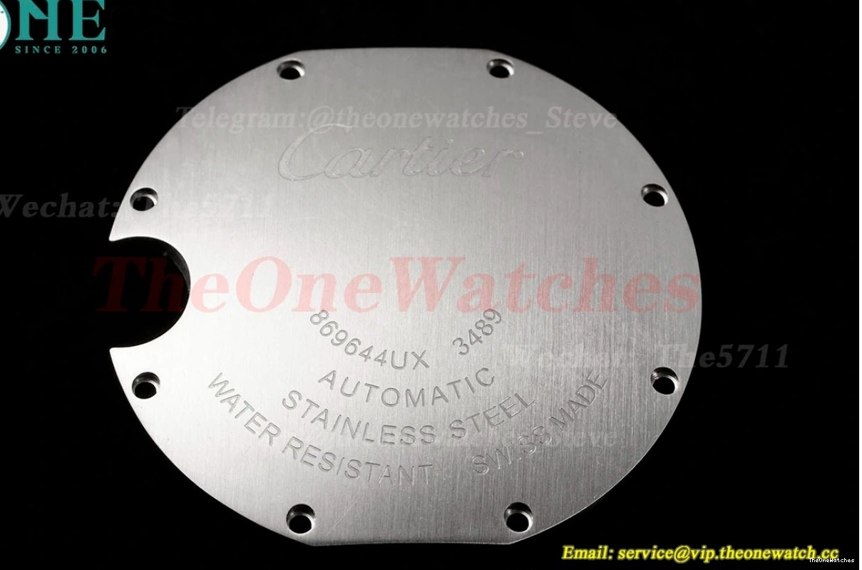 De Dial SS Ballon SS Cartier A076 V6F 33mm White Bleu 0106